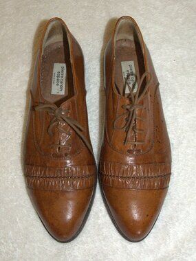 Vintage Pierre Cardin Escape Lace-up Oxford with Textured Detail Men's size 11